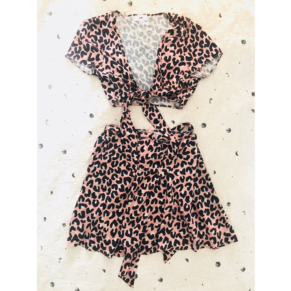 LPA Leopard Print Matching Set